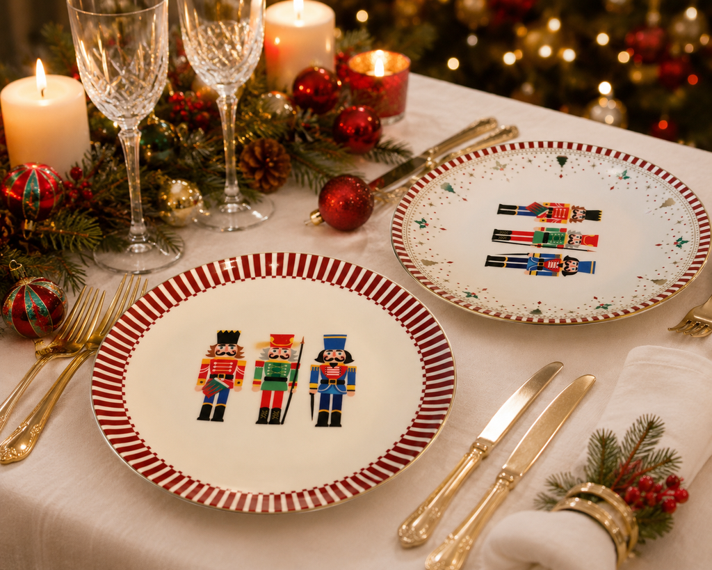 Nutcracker Holiday Dinner Set